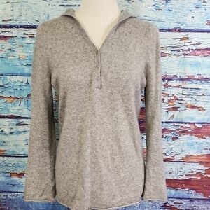 Shimera 100% Cashmere Gray Women's Swearer Size M